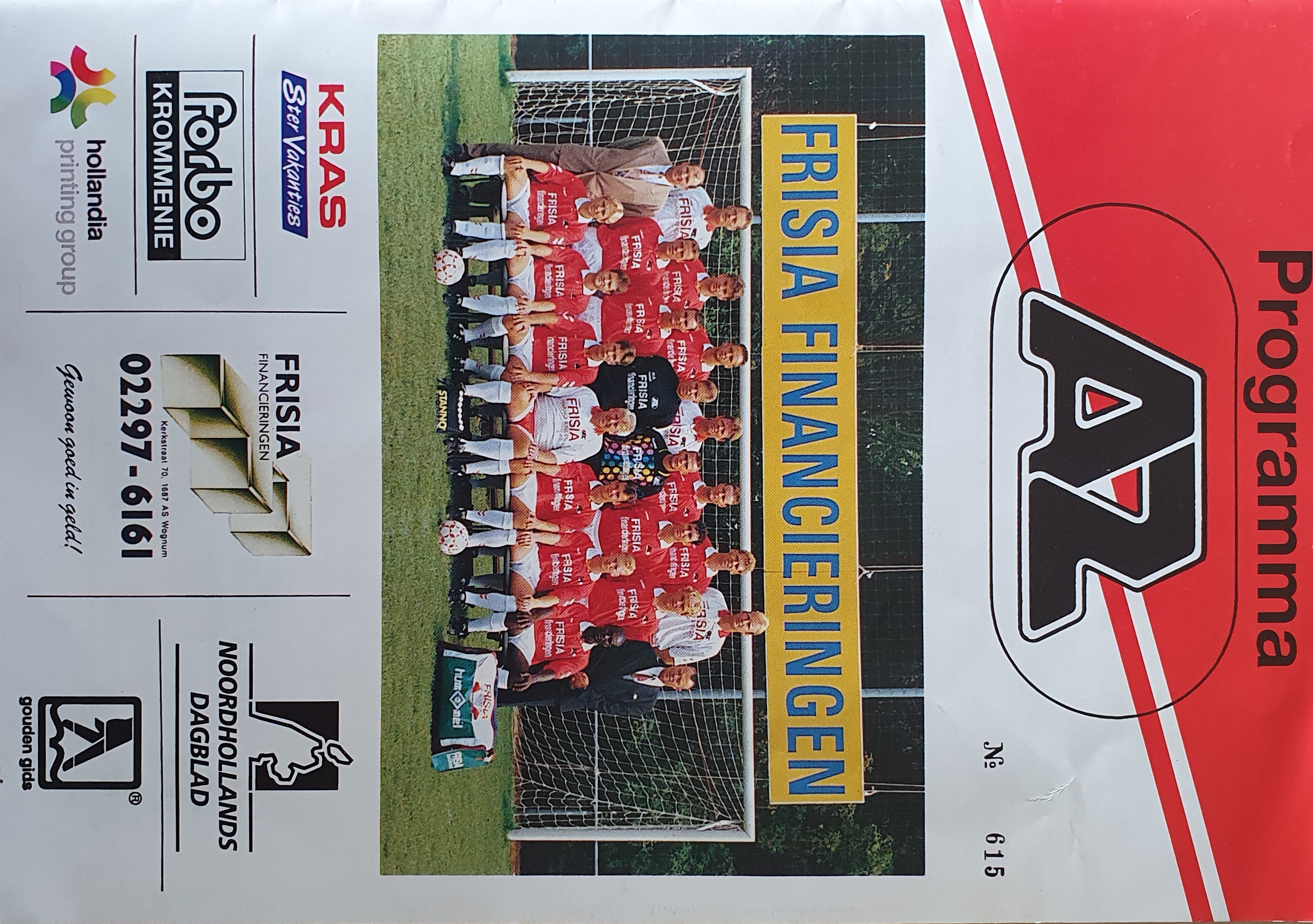 AZ Programma 31-mei-1995 VVV